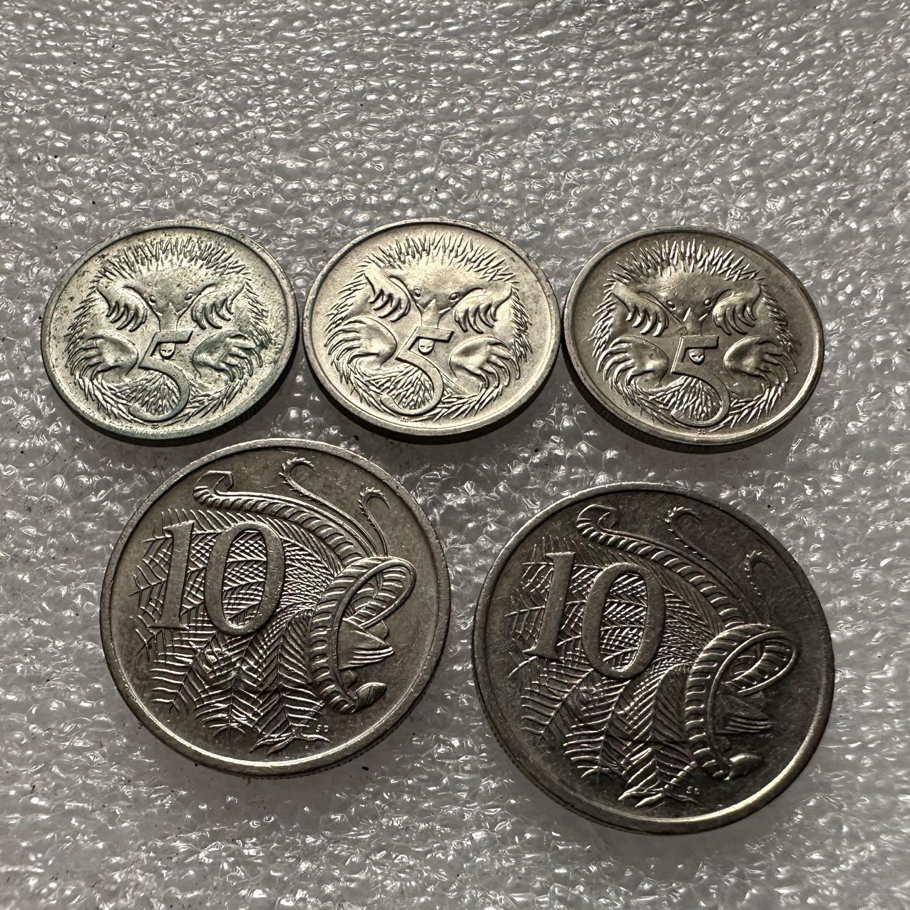🌹外币初藏🌹🐯2025年第35场  每周二四六晚8️⃣点 接代拍 澳大利亚中年版五枚
