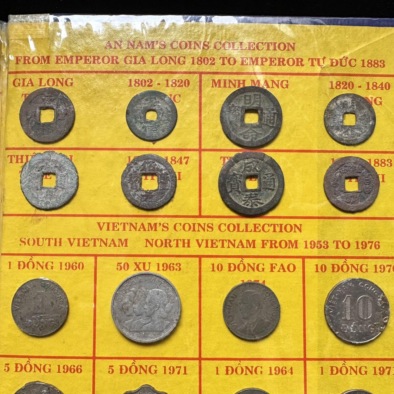 🌹外币初藏🌹🐯2025年第35场  每周二四六晚8️⃣点 接代拍 法属印度支那 越南 钱币收藏册 收录多枚好品