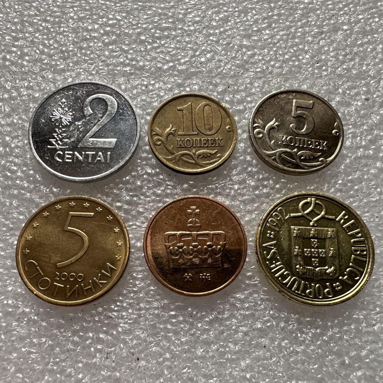 🌹外币初藏🌹🐯2025年第35场  每周二四六晚8️⃣点 接代拍 欧洲散币6枚