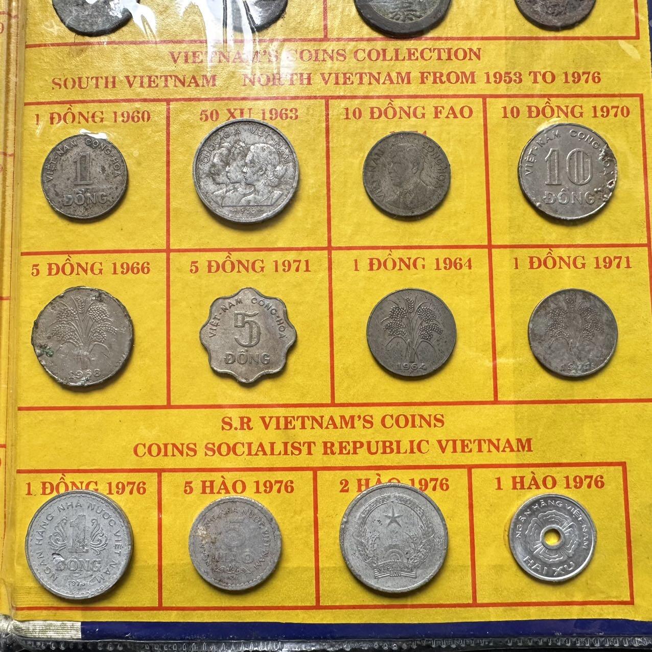 🌹外币初藏🌹🐯2025年第35场  每周二四六晚8️⃣点 接代拍 法属印度支那 越南 钱币收藏册 收录多枚好品