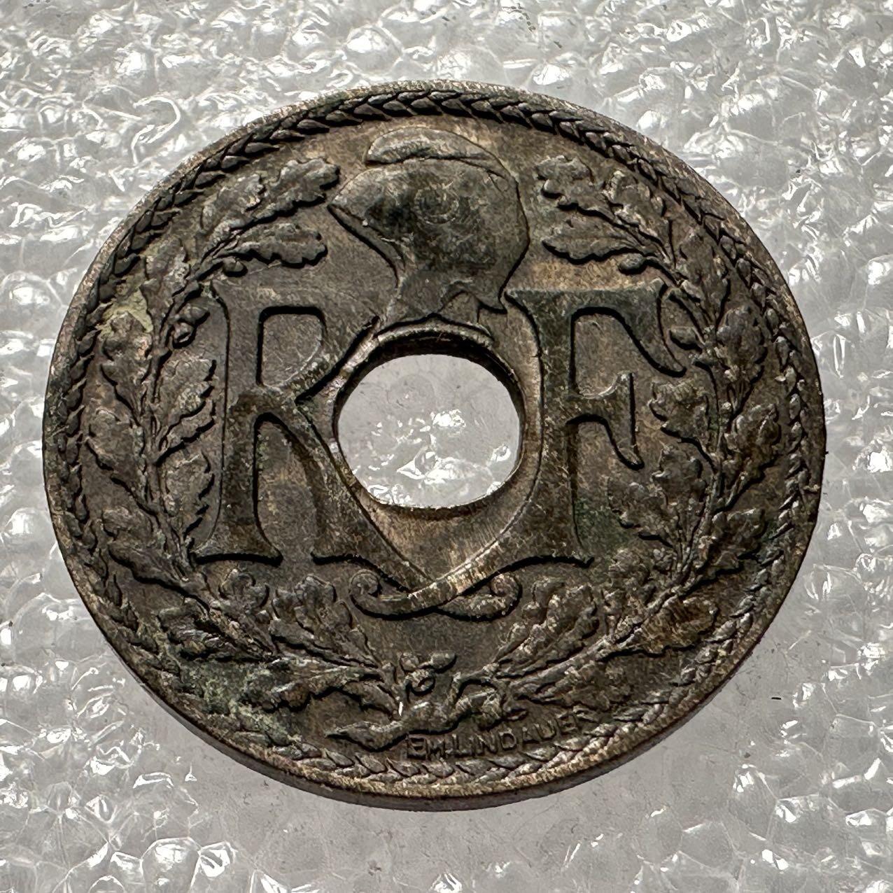 🌹外币初藏🌹🐯2025年第35场  每周二四六晚8️⃣点 接代拍 法属印度支那1937年1/2分