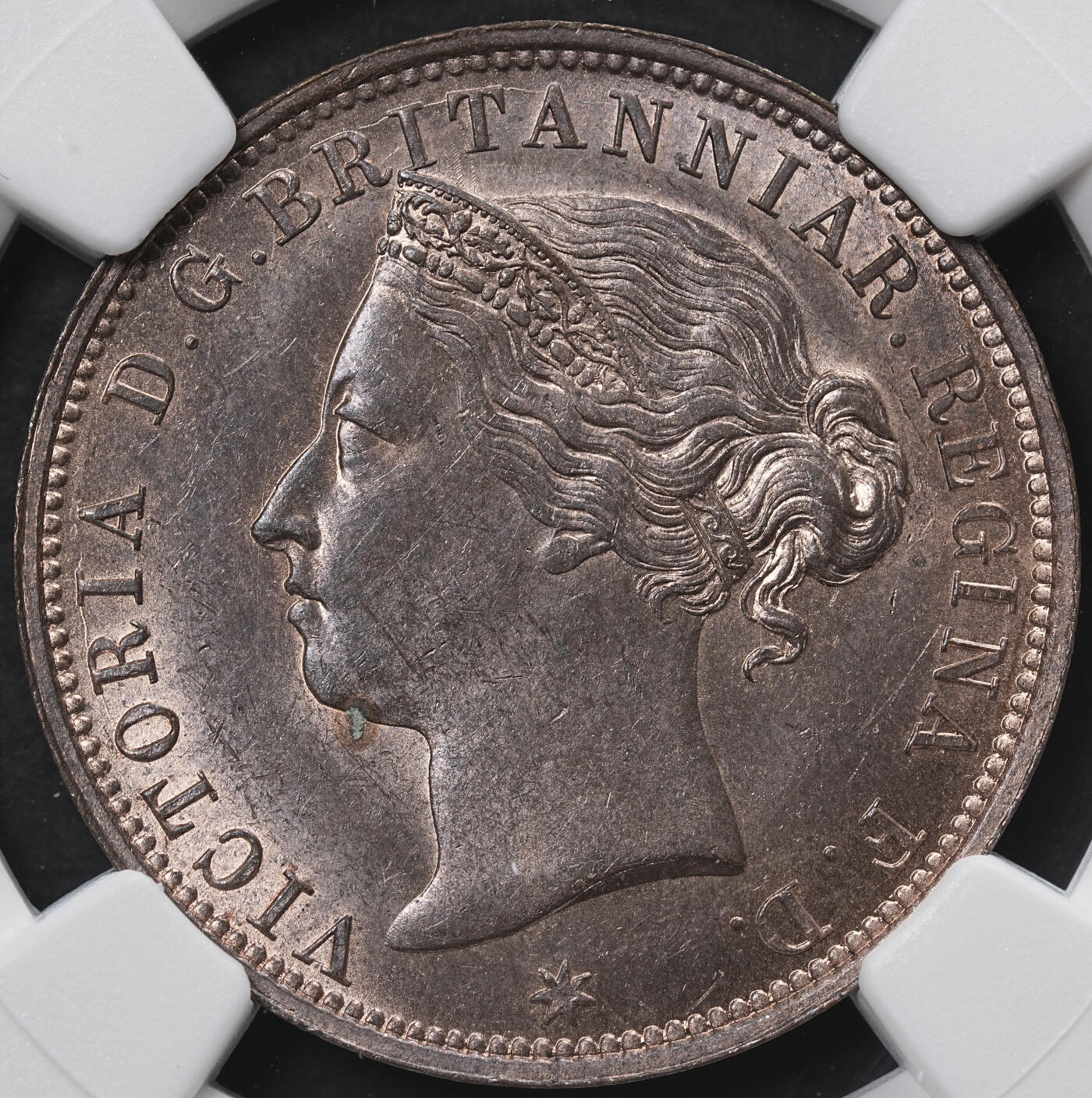 修遠堂世界钱币第六十五期 NGC MS64BN 1894年泽西岛1/12 SHILLING铜币 H厂铭 喜敦厂