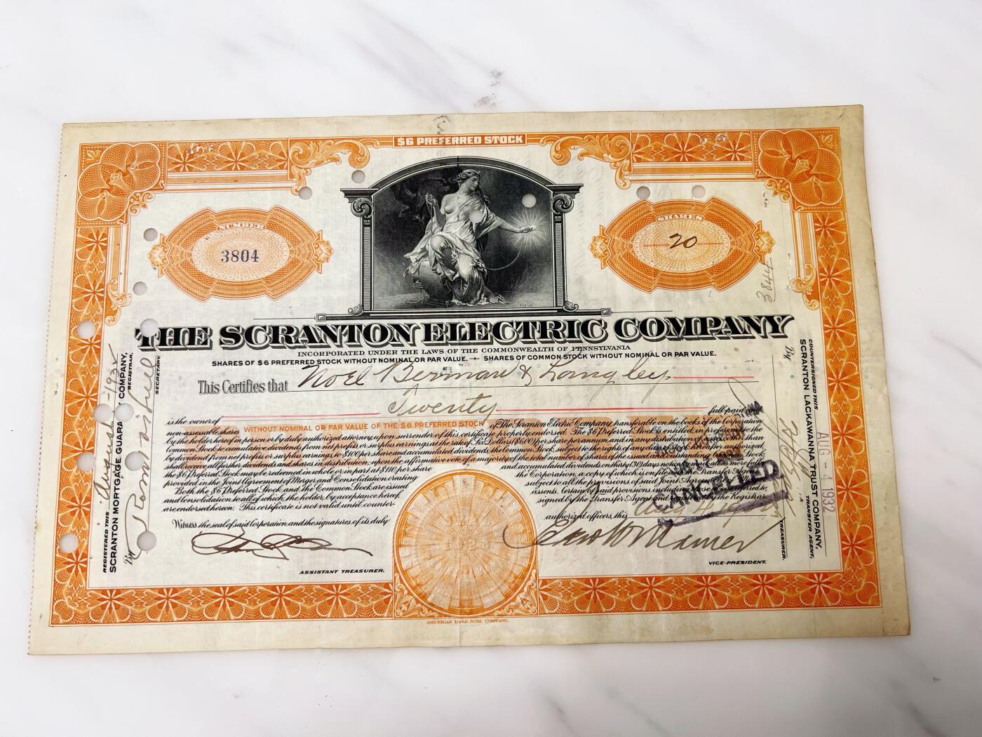 5月13日周二晚19时开拍 百年收藏第38期精品场 ABNC雕刻版老股票债券纸币及民国币专场 佣金5元起 4拍或总金额超过600就包邮 