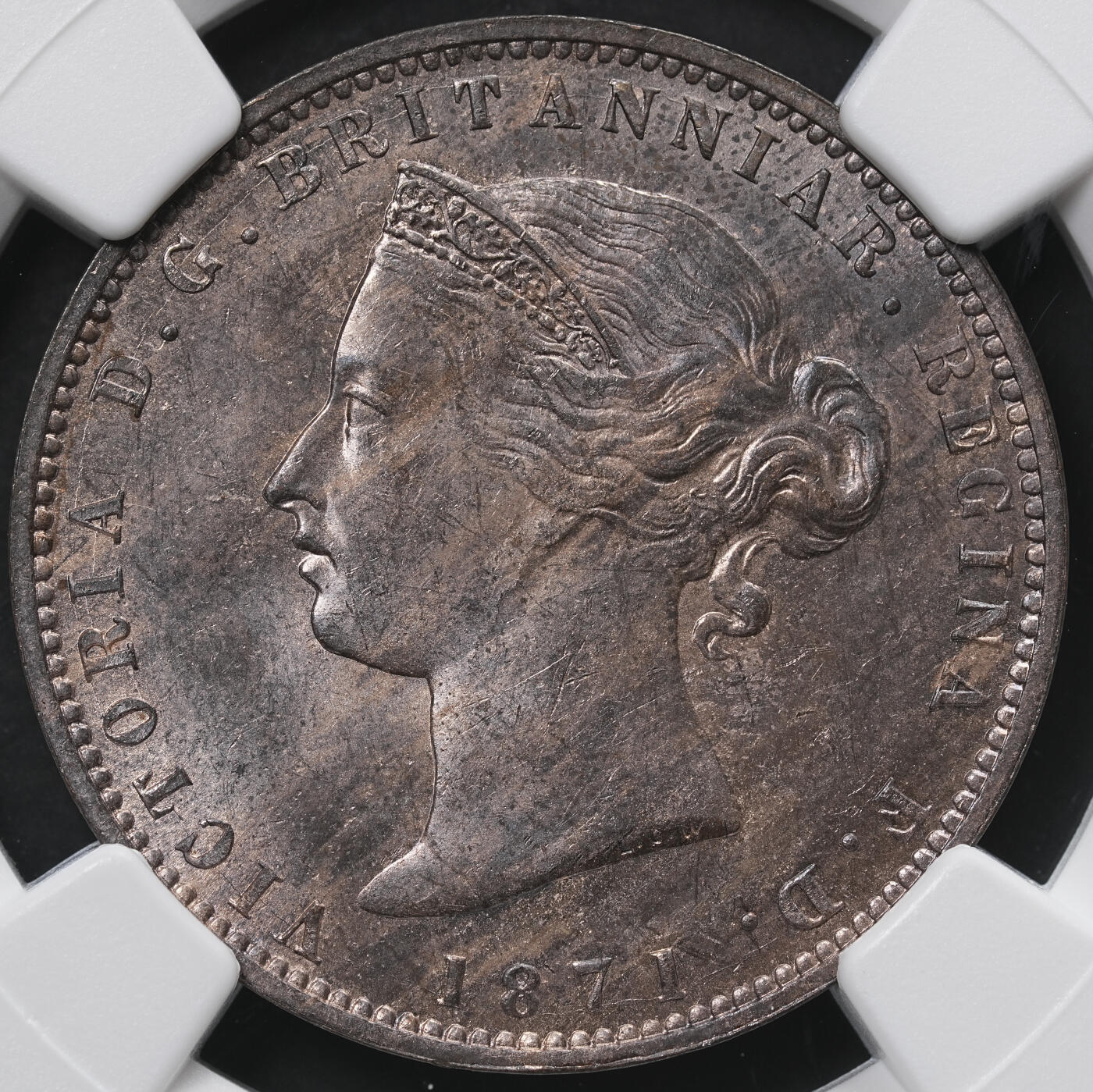 修遠堂世界钱币第六十五期 NGC MS63RB 1871年泽西岛1/13 SHILLING铜币 少见