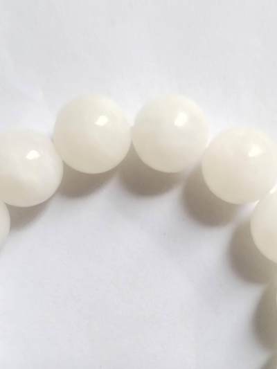 玉石 手串 手镯 手链专场 和田白玉手串。