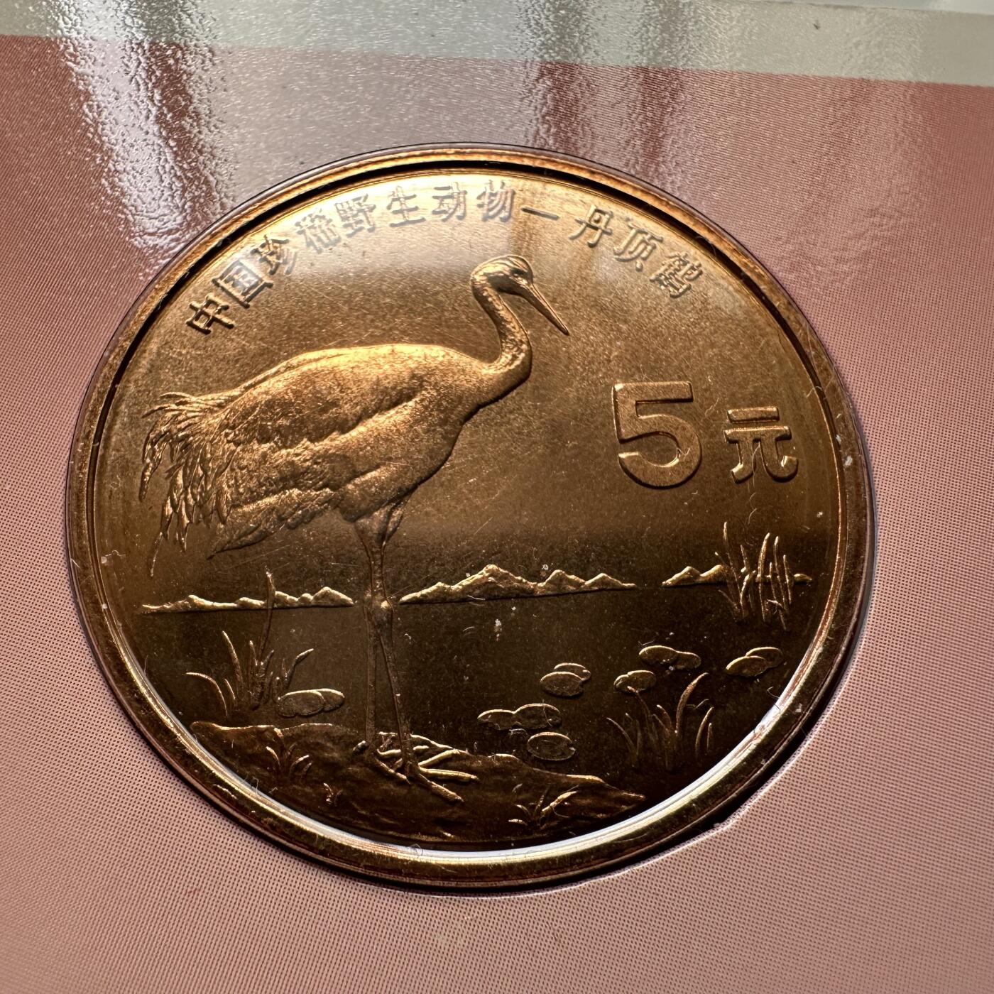 🌹外币初藏🌹🐯2025年第36场  每周二四六晚8️⃣点 接代拍 康银阁装帧1997年丹顶鹤5元a
