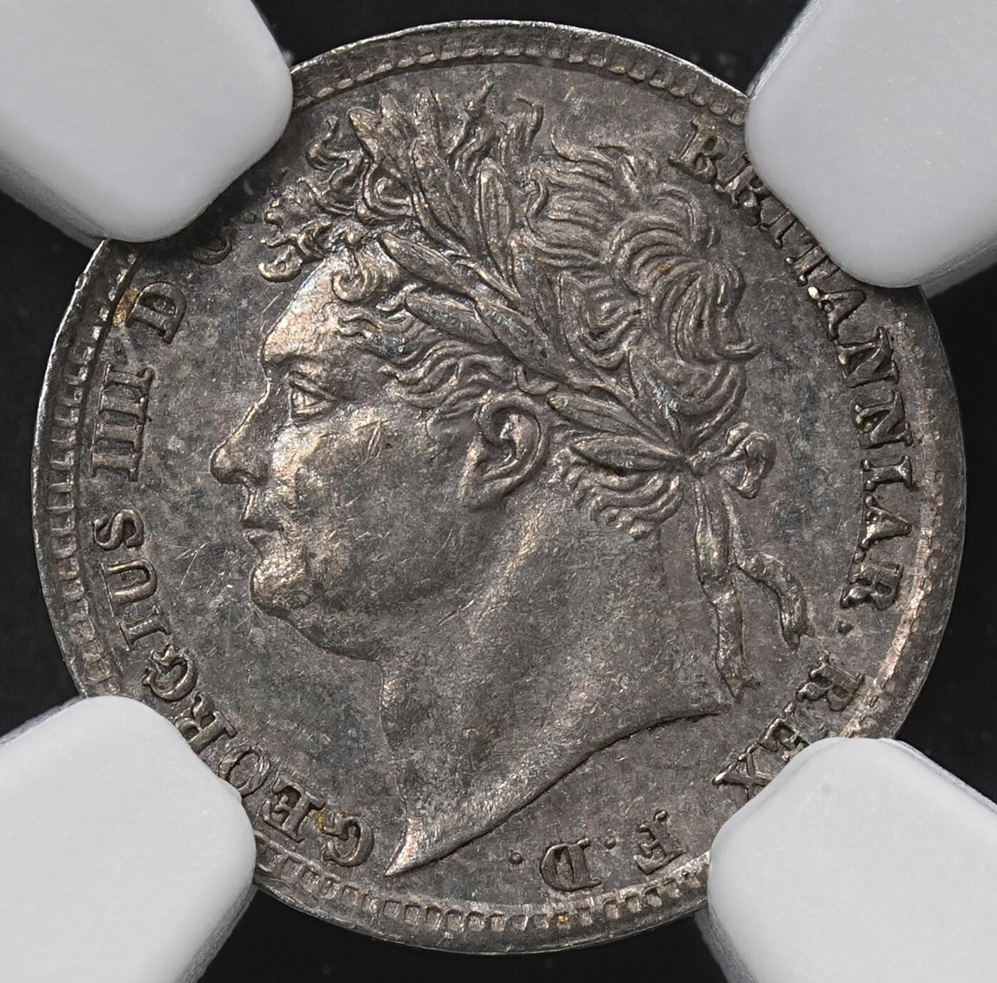 修遠堂世界钱币第六十五期 NGC MS62 1830年英国1便士银币 濯足币