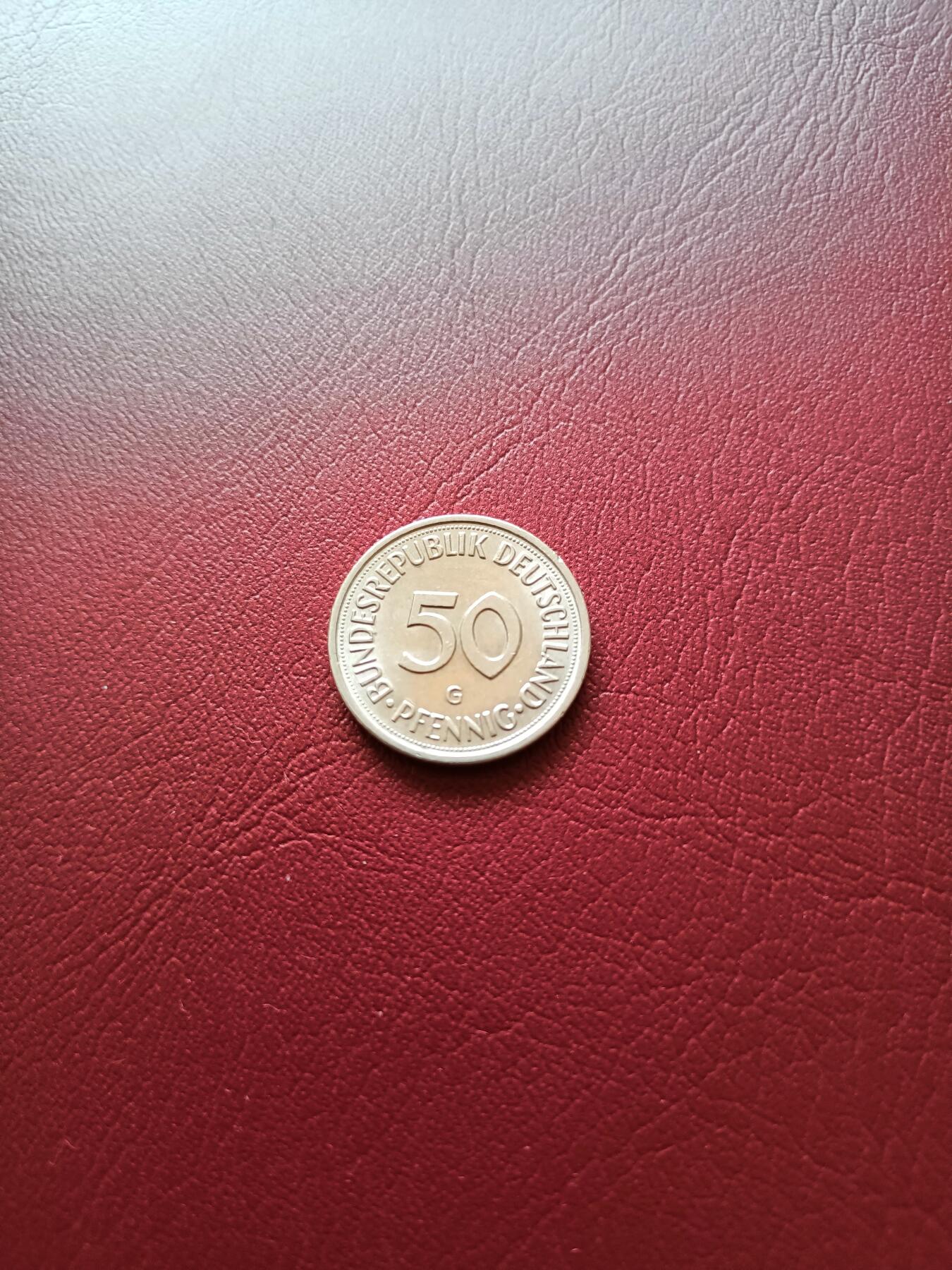 【云涧收藏】第十七场 德国1981年G标50芬尼