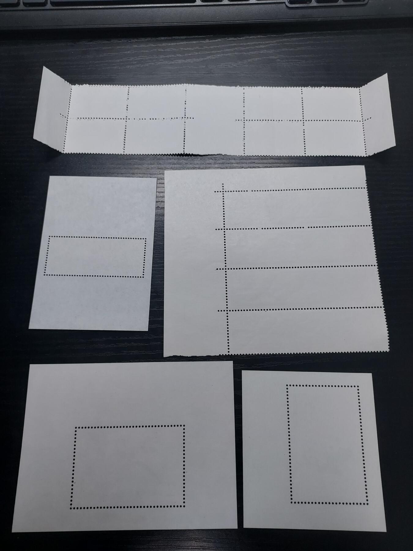  博彦收藏 4月12日邮票专场 邮票型张一组 金轻微氧化其他全品