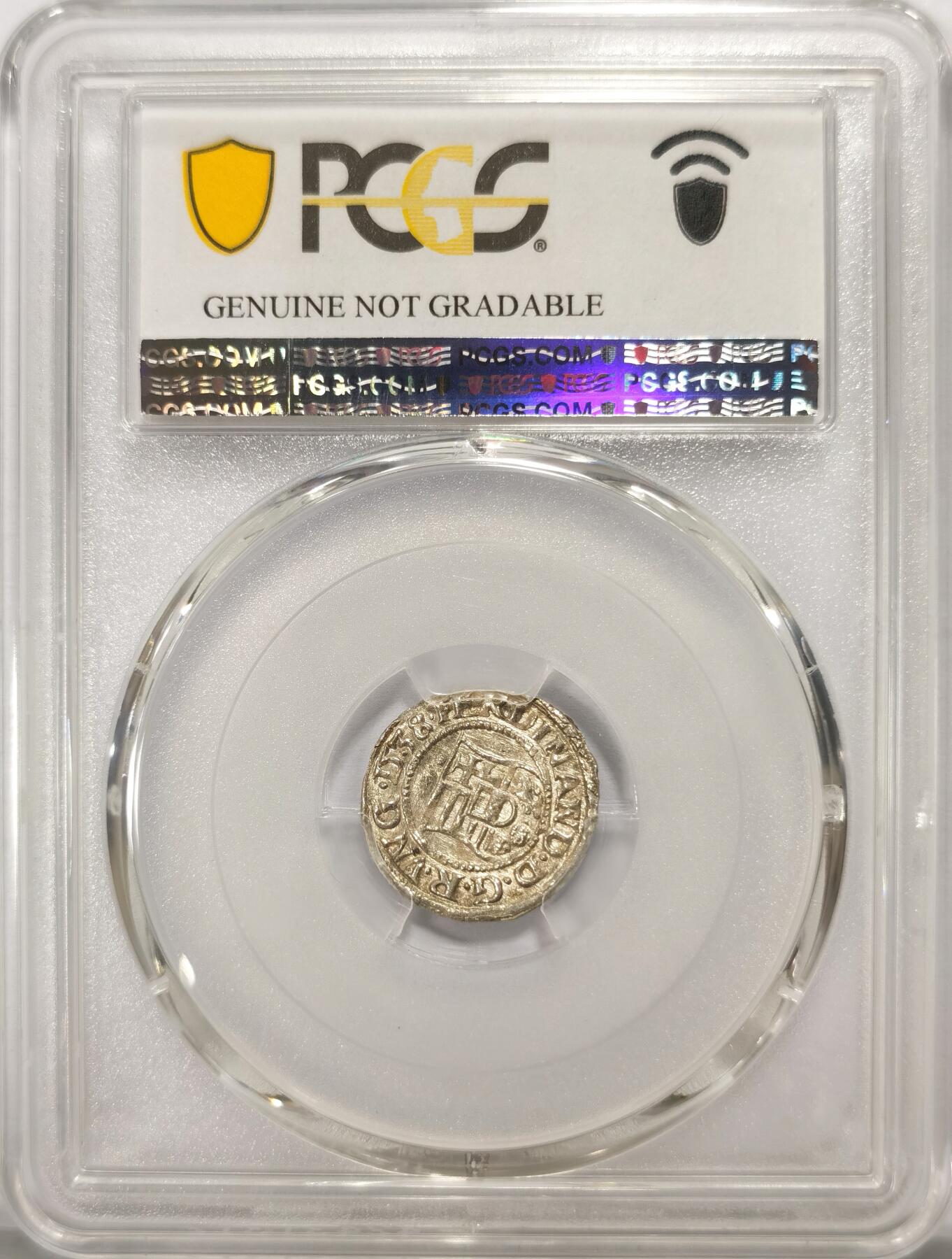 博洋堂世界钱币拍卖第118期（全场包邮） PCGS AU 神罗匈牙利1538年圣母抱婴1第纳尔小银币