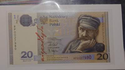 【世界钱币】精选微拍第174期暨2025年第13期  近期卖剩新品上架专场（一） 2018年波兰20兹罗提 纪念钞全新绝品无4