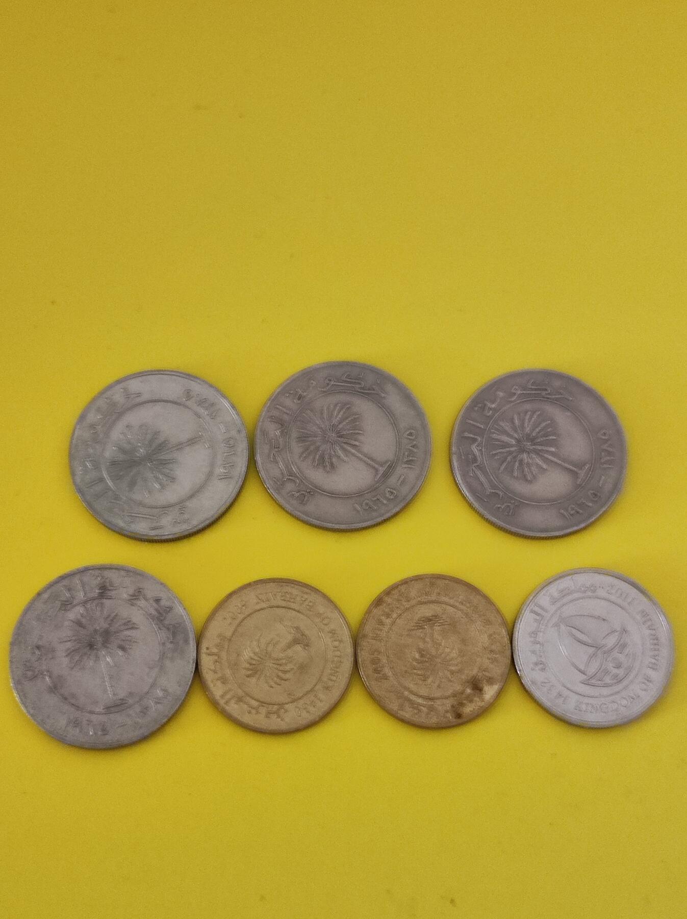 巴林硬币一组 单个五元