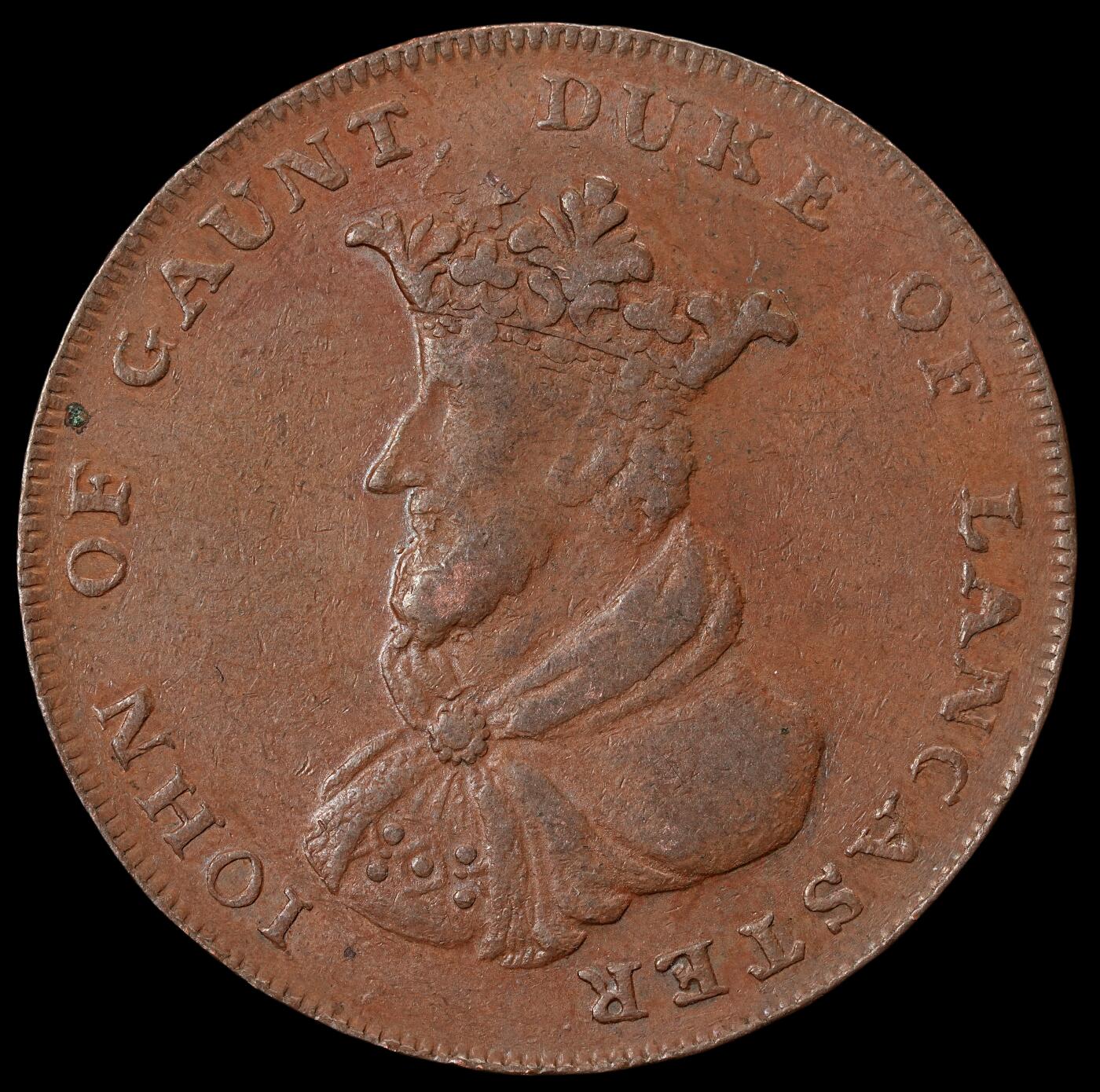 修遠堂世界钱币第六十五期 1794年兰卡斯特半便士代用币 9.58g