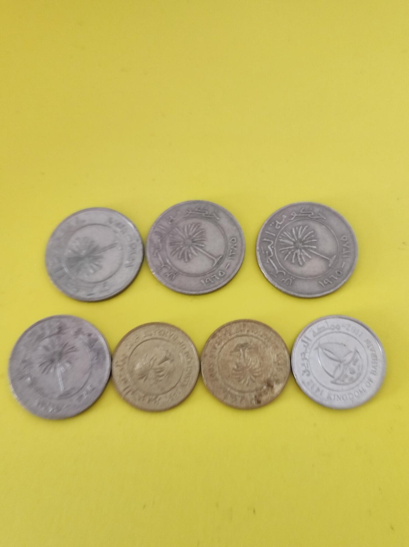 巴林硬币一组 单个五元
