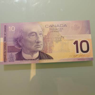 【世界钱币】精选微拍第174期暨2025年第13期  近期卖剩新品上架专场（一） 2000年加拿大10元 旅版初版无金属线 全新绝品