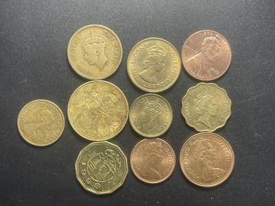 各个国家硬币专场1 各个国家的硬币十枚