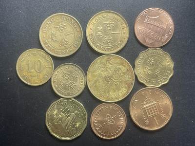 各个国家硬币专场1 各个国家的硬币十枚