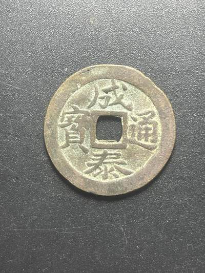 各个国家硬币专场1 成泰通宝十文