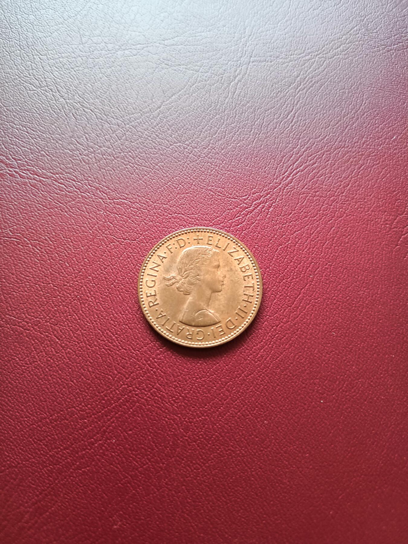 【云涧收藏】第十八场 英国1966年1/2便士，BU