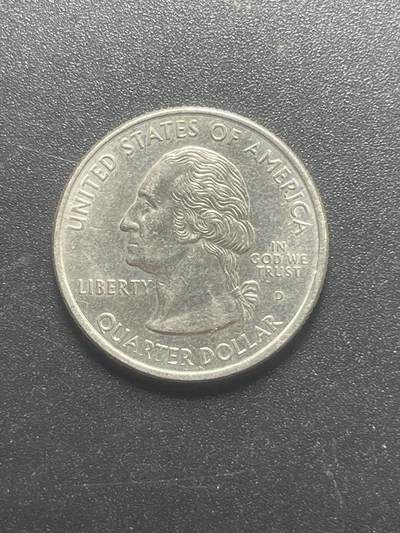 各个国家硬币专场1 1999年美国发行新泽西州25美分纪念币