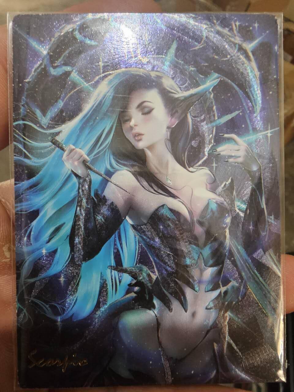 龙虎卡牌第三十二场 （本场亲签珍品多多，错过拍断大腿） 粗闪卡 天蝎座