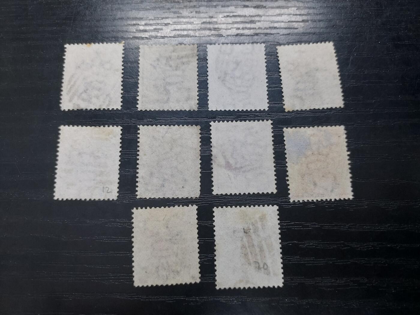 HKPNC 博彦收藏 4月16日港澳邮票专场 香港维多利亚CC水印2c到96c短套一组上品