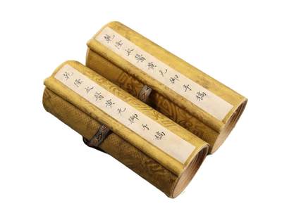 承乾2025迎春文物艺术品拍卖会 - 乾隆太医手稿长卷（两卷） 黄元御 1026*21cm、1148*21cm 纸本手卷