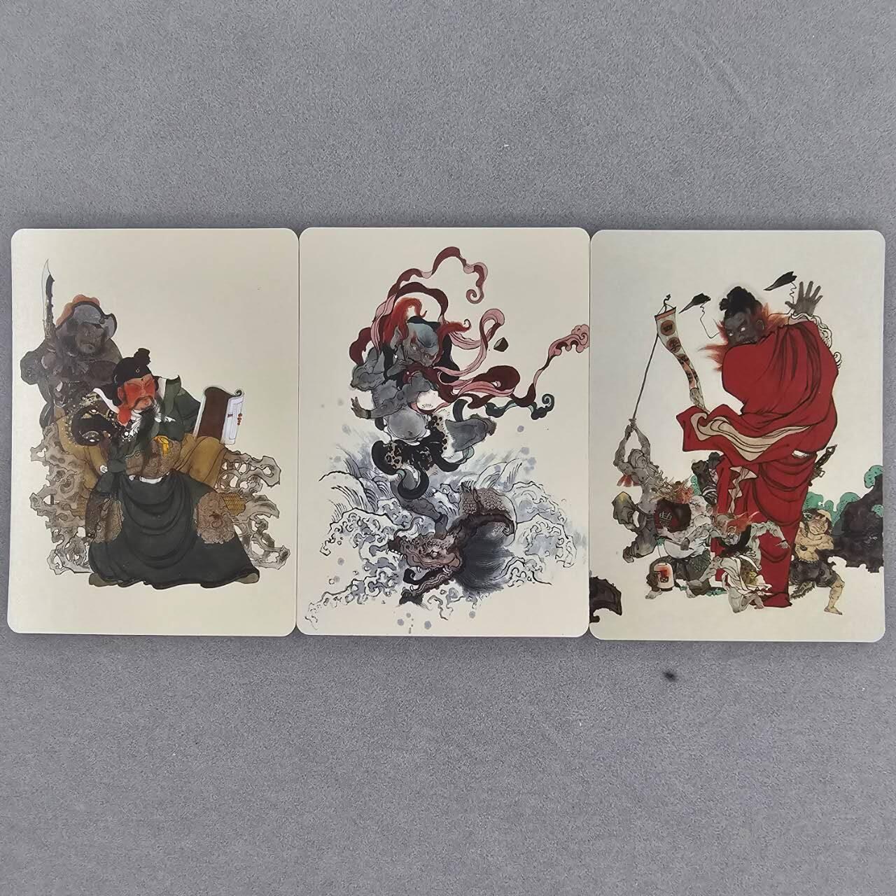 龙虎卡牌第33场 （春风得意马蹄疾，一日看尽长安花） 普卡3张 启读文化 李广-关圣 钟馗 独占鳌头