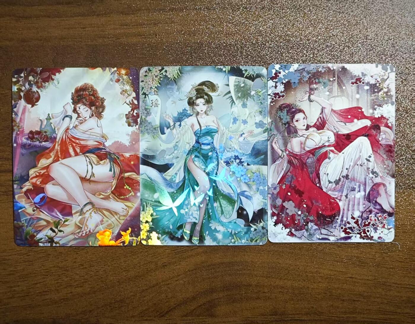 光影卡牌第10期，亲签卡，古风美女卡，各家套卡，持续收拍品