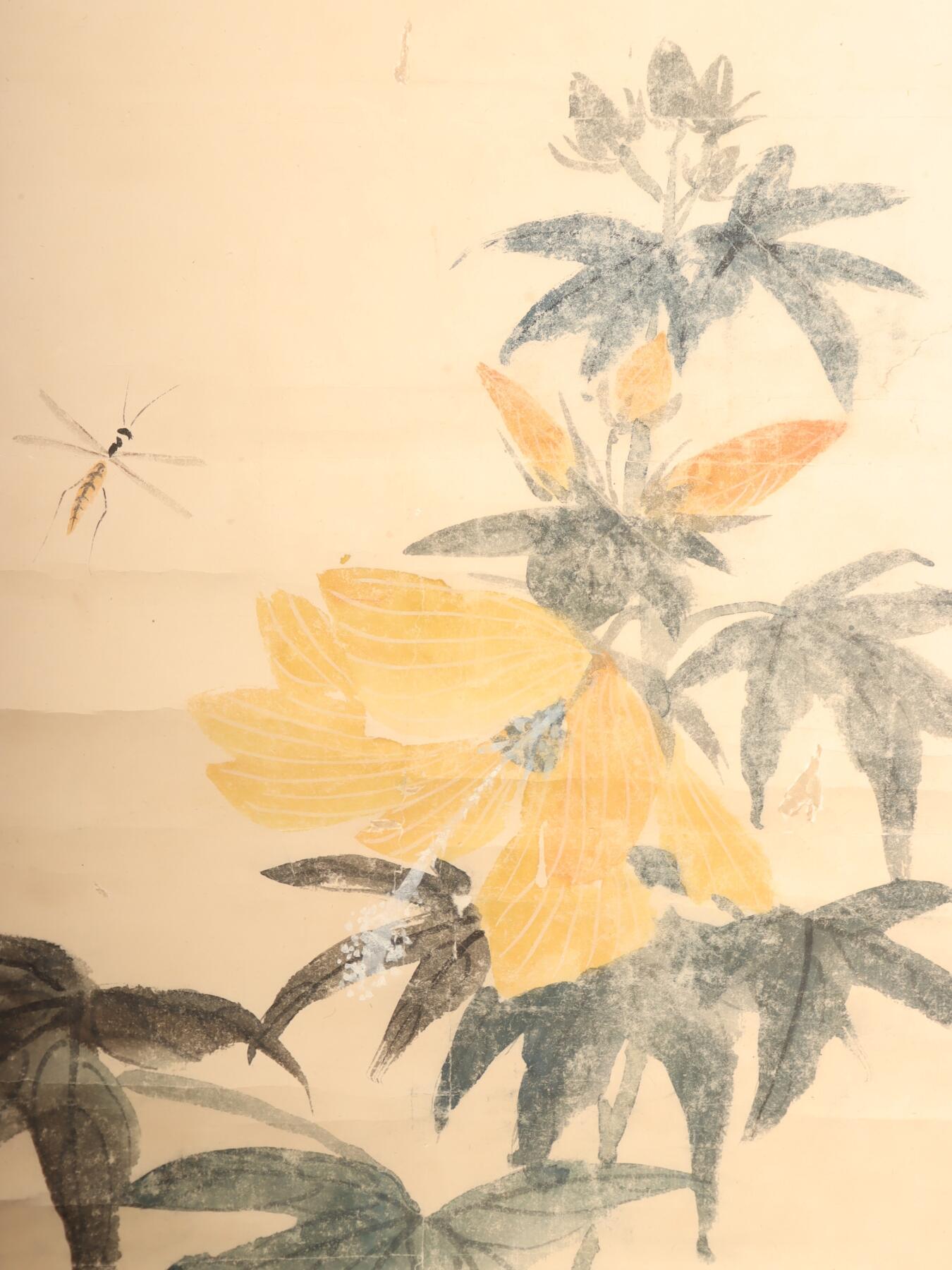 承乾2025迎春文物艺术品拍卖会 花卉 陈师曾 95*36.5cm 纸本立轴