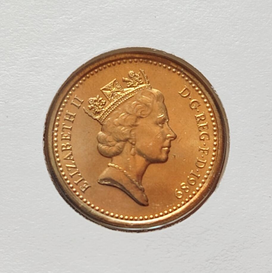 英国1镑纪念邮币封