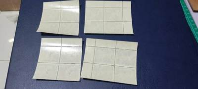 德国邮票专场，都是四方联套票 德国邮票四方联一套，1967年发行，森林小动物主题4全，品相如图