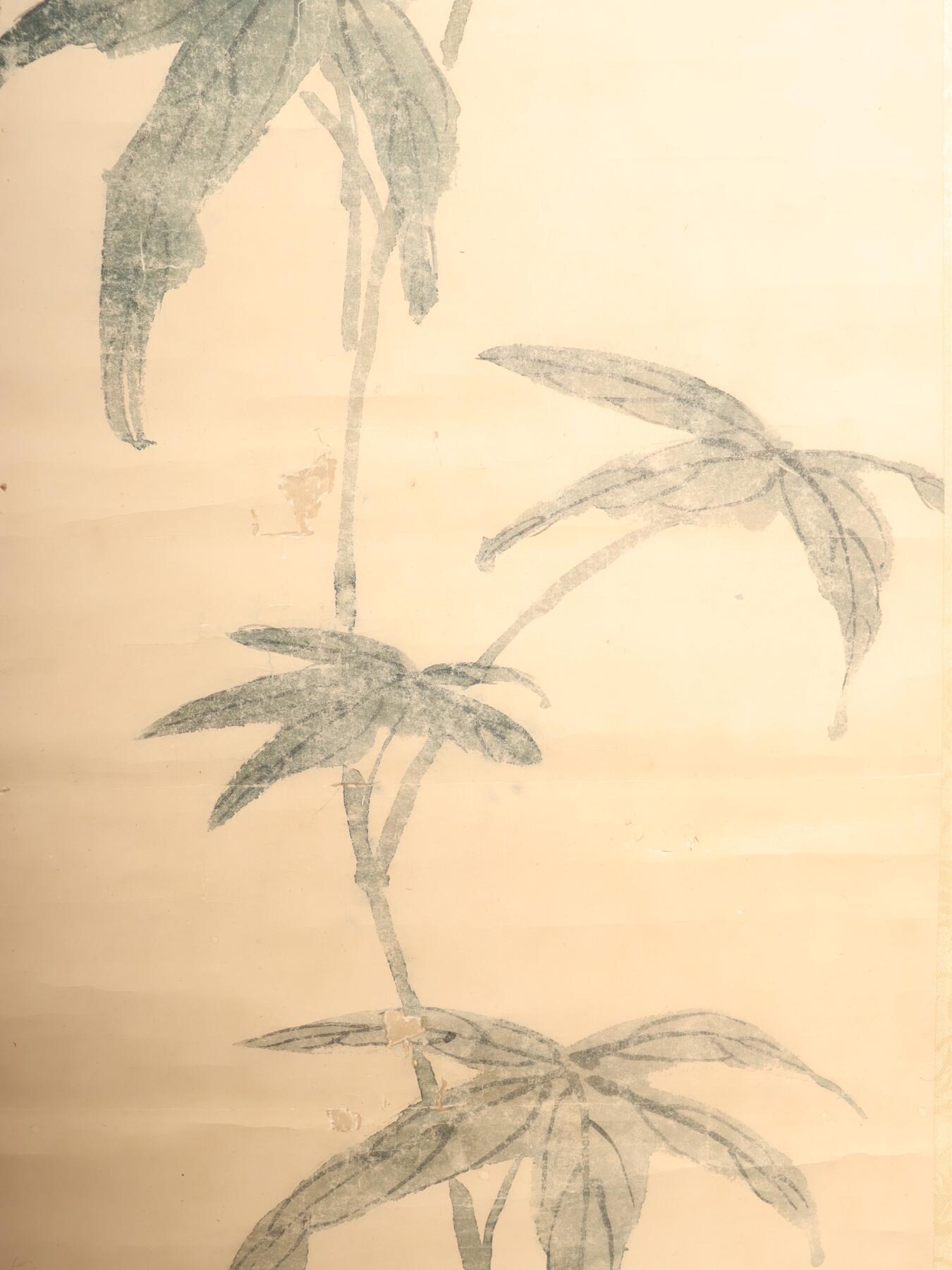 承乾2025迎春文物艺术品拍卖会 花卉 陈师曾 95*36.5cm 纸本立轴