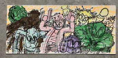零元拍：歪歪亲笔签名原画色卡，尺寸：34/15厘米，不是复制画哦 - 零元拍：歪歪亲笔签名原画色卡，尺寸：34/15厘米，不是复制画哦