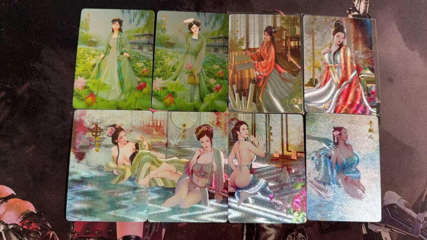 光影卡牌第10期，亲签卡，古风美女卡，各家套卡，持续收拍品