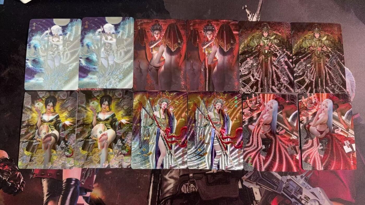 光影卡牌第10期，亲签卡，古风美女卡，各家套卡，持续收拍品