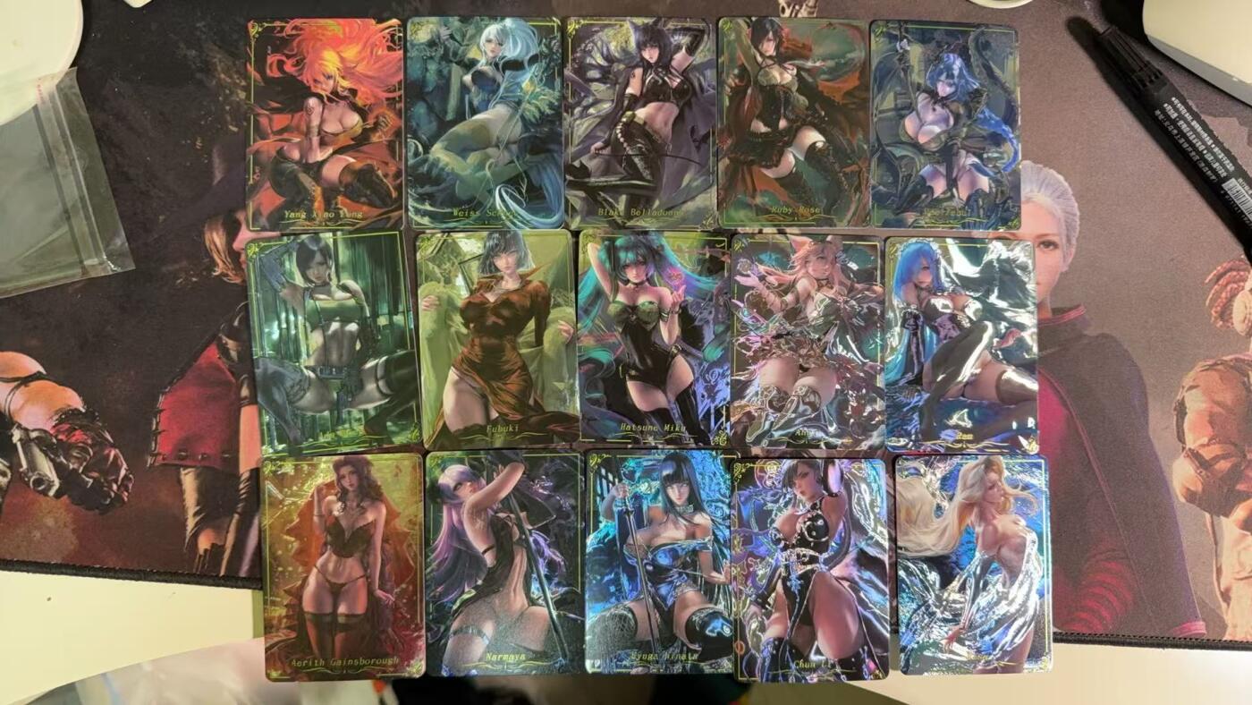光影卡牌第10期，亲签卡，古风美女卡，各家套卡，持续收拍品
