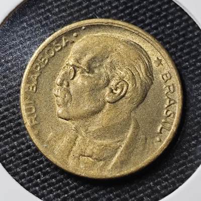 KK钱币收藏小铺 267场 2月预留时间 周末发货 -  1956巴西20分 好品