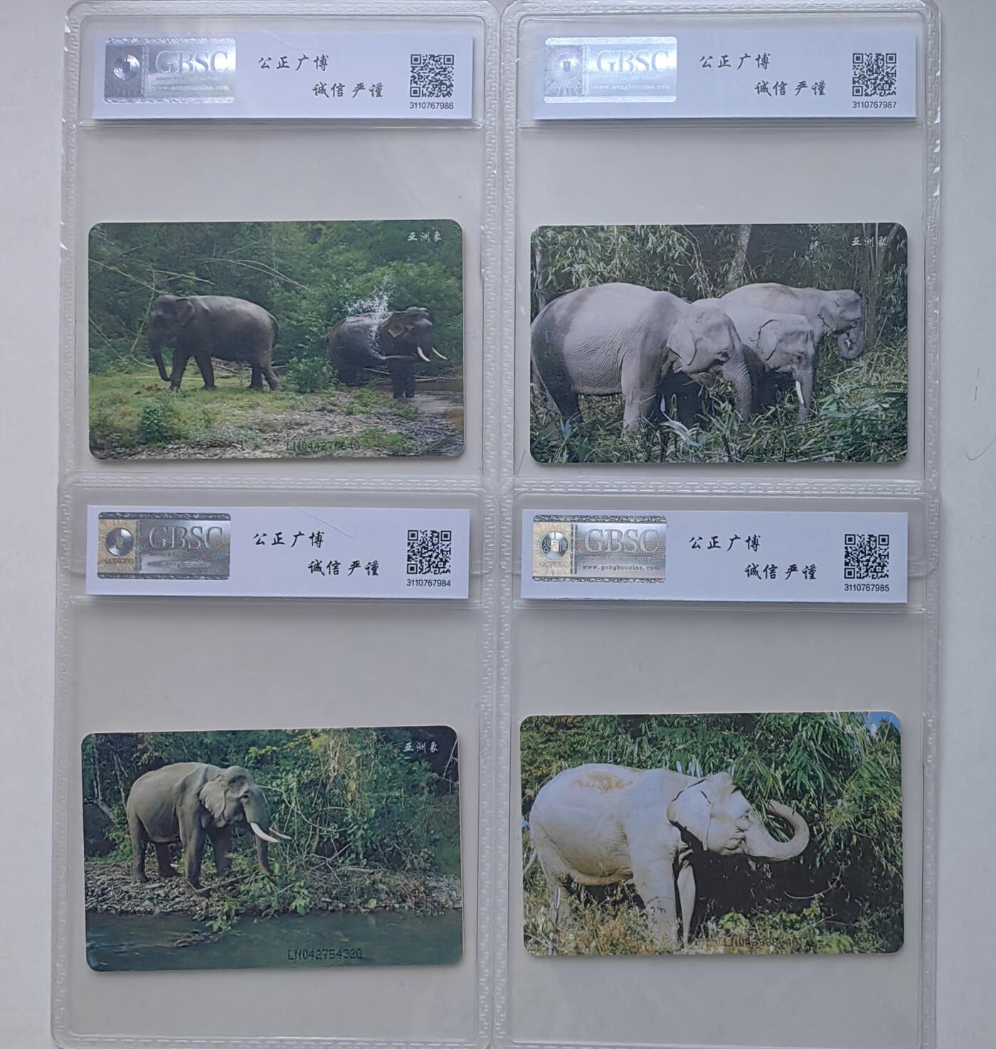 乐玩集藏第70期电话卡综合场（4月16日20:00结拍） IC-40亚洲象 LN版公博68