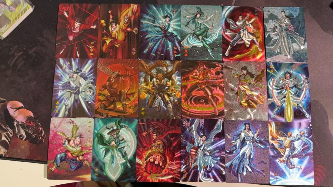光影卡牌第10期，亲签卡，古风美女卡，各家套卡，持续收拍品