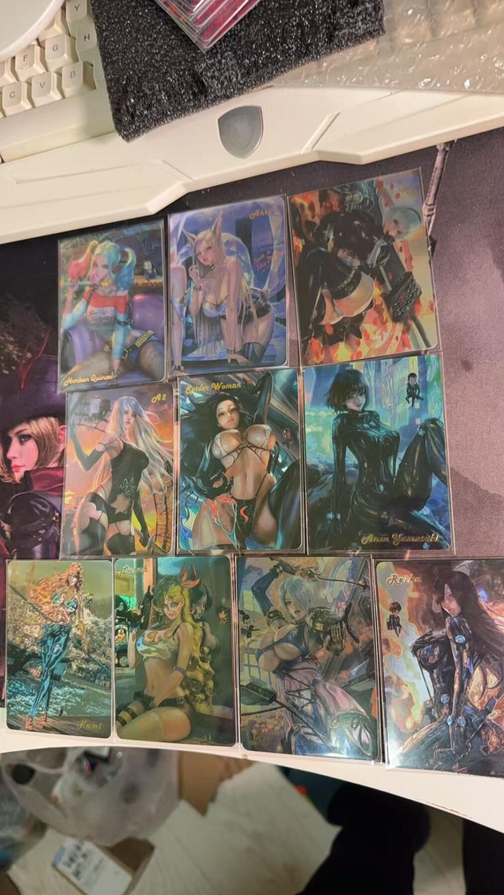 光影卡牌第10期，亲签卡，古风美女卡，各家套卡，持续收拍品