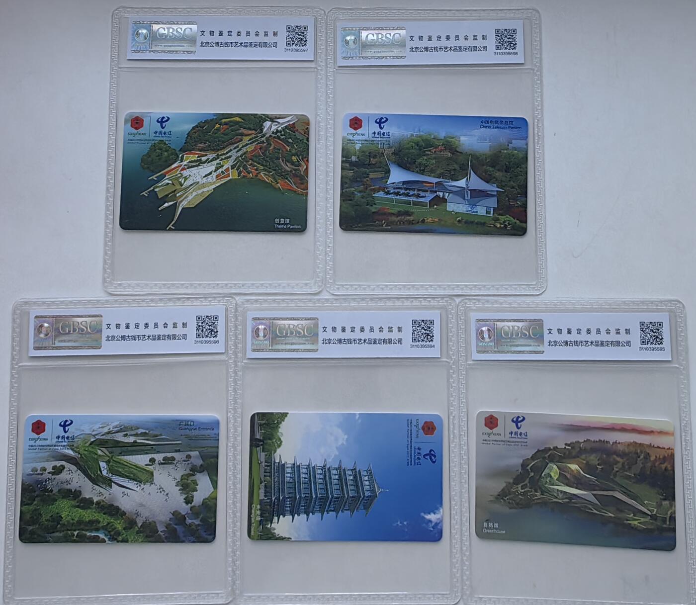乐玩集藏第70期电话卡综合场（4月16日20:00结拍） IC-P104世园会 SN版公博68