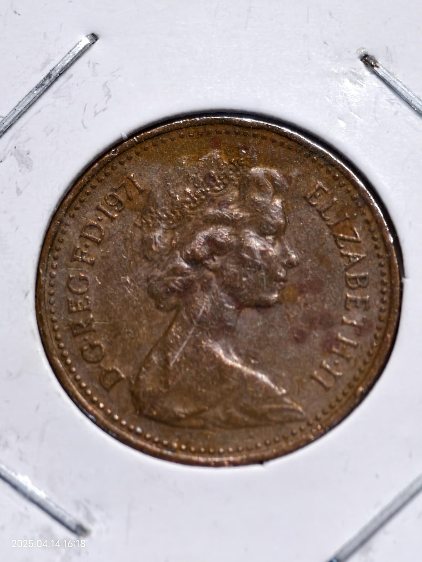 思丞收藏新店开张　散币第9场 0元起拍 可预留 无佣金 英国1971