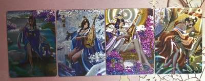 清仓！清仓！全部清仓！ 百里魔神水浒特卡四大美女粗闪一套。