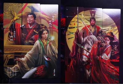 清仓！清仓！全部清仓！ 阿毛寻梦三国九拼卡刘备孙尚香&甘夫人刘禅。