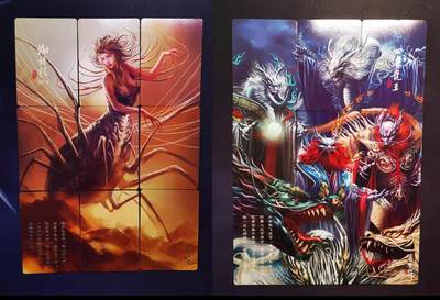 清仓！清仓！全部清仓！ 阿毛寻梦西游九拼卡蜘蛛精4&四海龙王。