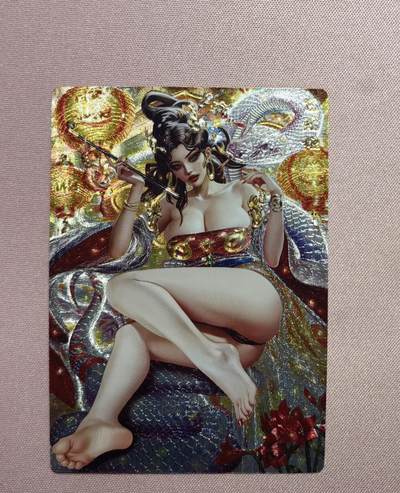 清仓！清仓！全部清仓！ 卡玩帕克生肖姬春蛇粗闪1张。