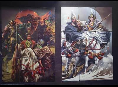 清仓！清仓！全部清仓！ 阿毛寻梦三国九拼卡刘关张&赵云夫妇。