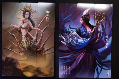 清仓！清仓！全部清仓！ 阿毛寻梦西游九拼卡蜘蛛精1&铁扇公主。