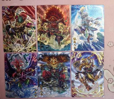 清仓！清仓！全部清仓！ 卡德曼杆子六妖粗闪（金角大王、银角大王、独角兕大王、灵感大王、九灵元圣、九头虫）。